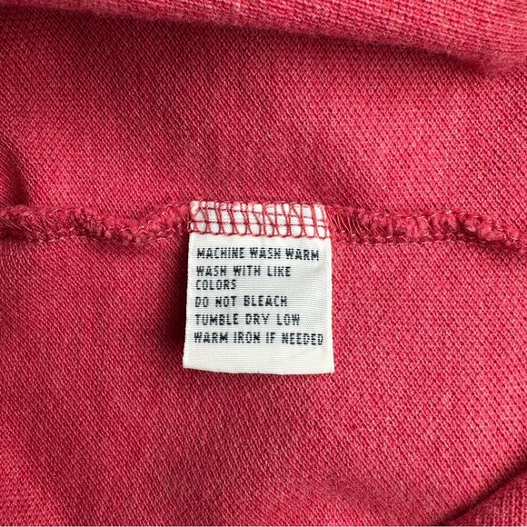 Ralph Lauren Mens XL Light Red Mesh Tennis Tail Ribbed Short Sleeve Polo Shirt - Picture 10 of 11